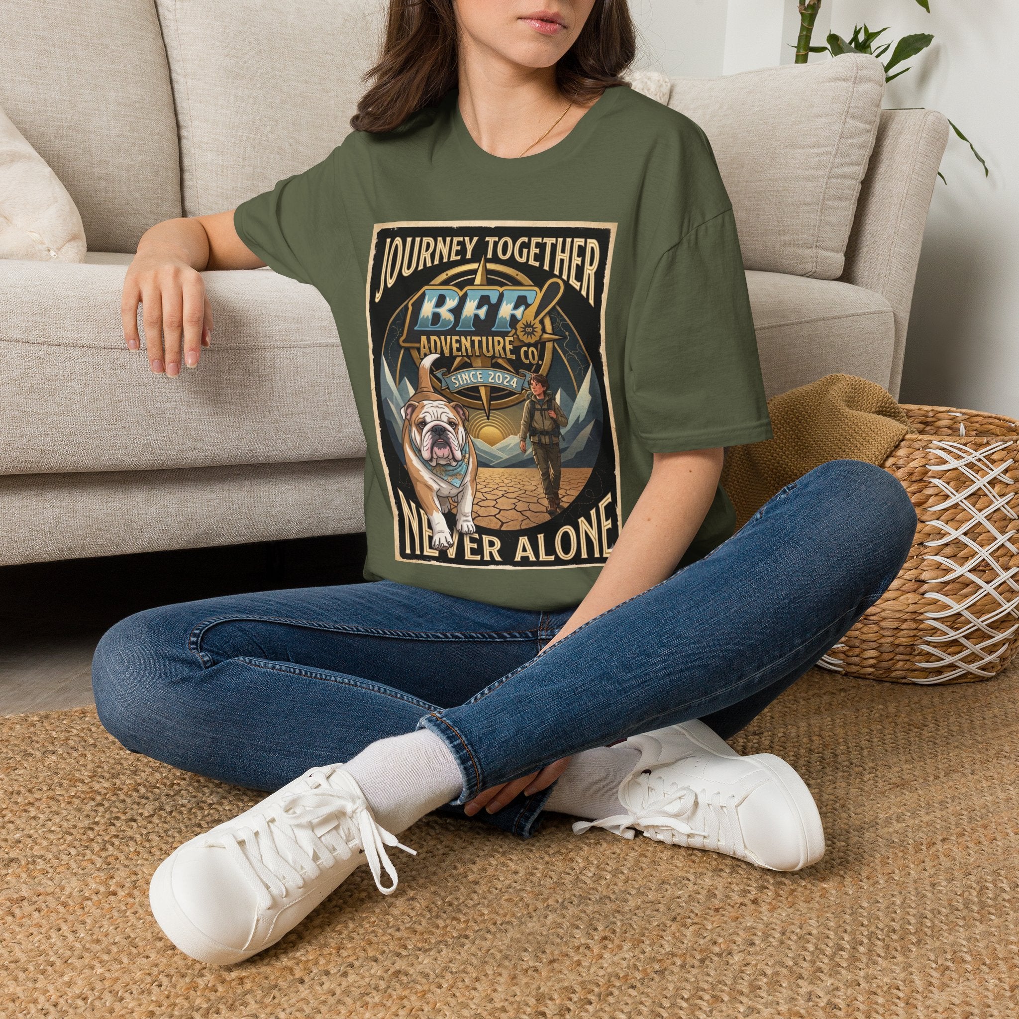 BFF! Bulldog Graphic T-Shirt