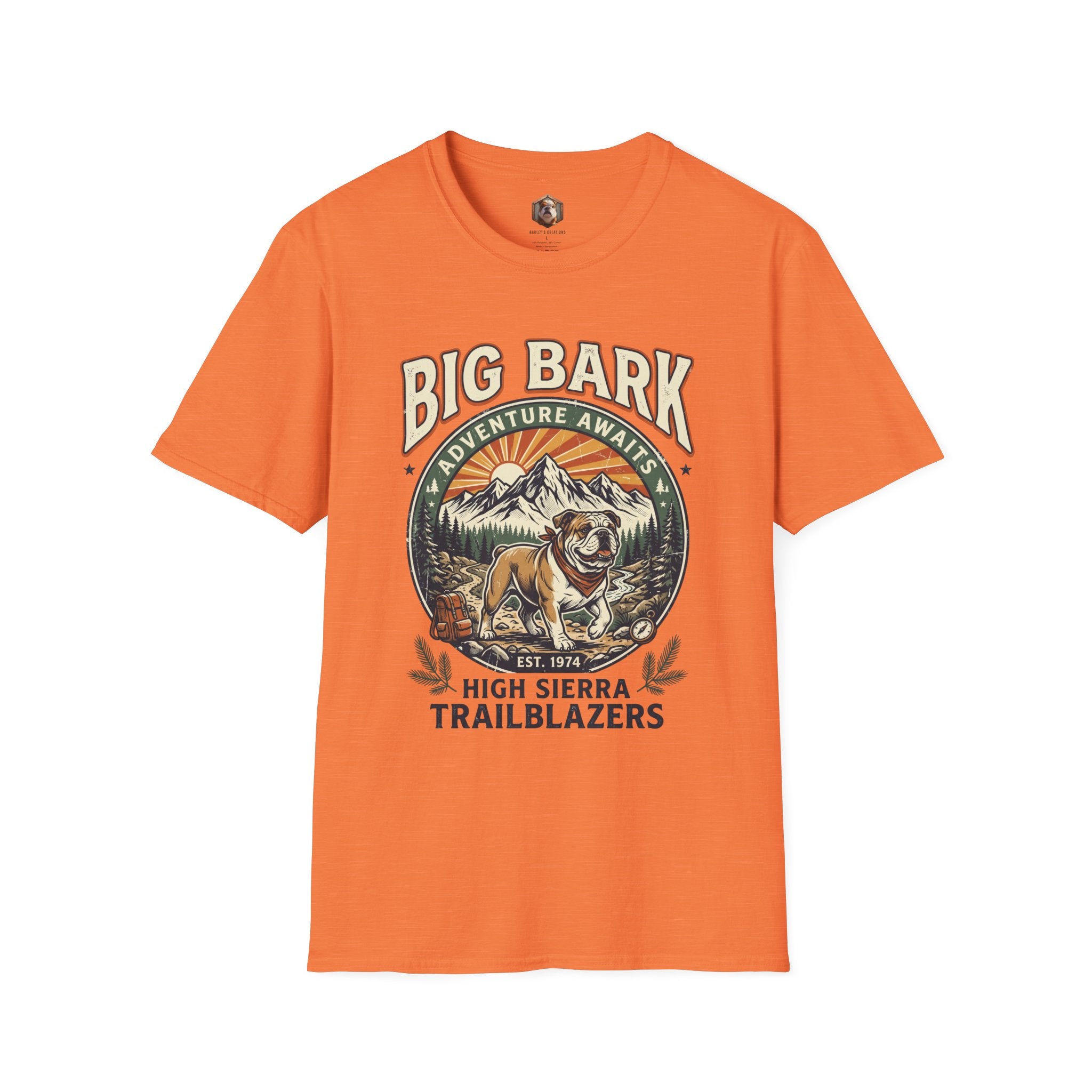 Big Bark Adventure T-Shirt — High Sierra Trailblazers Graphic Tee