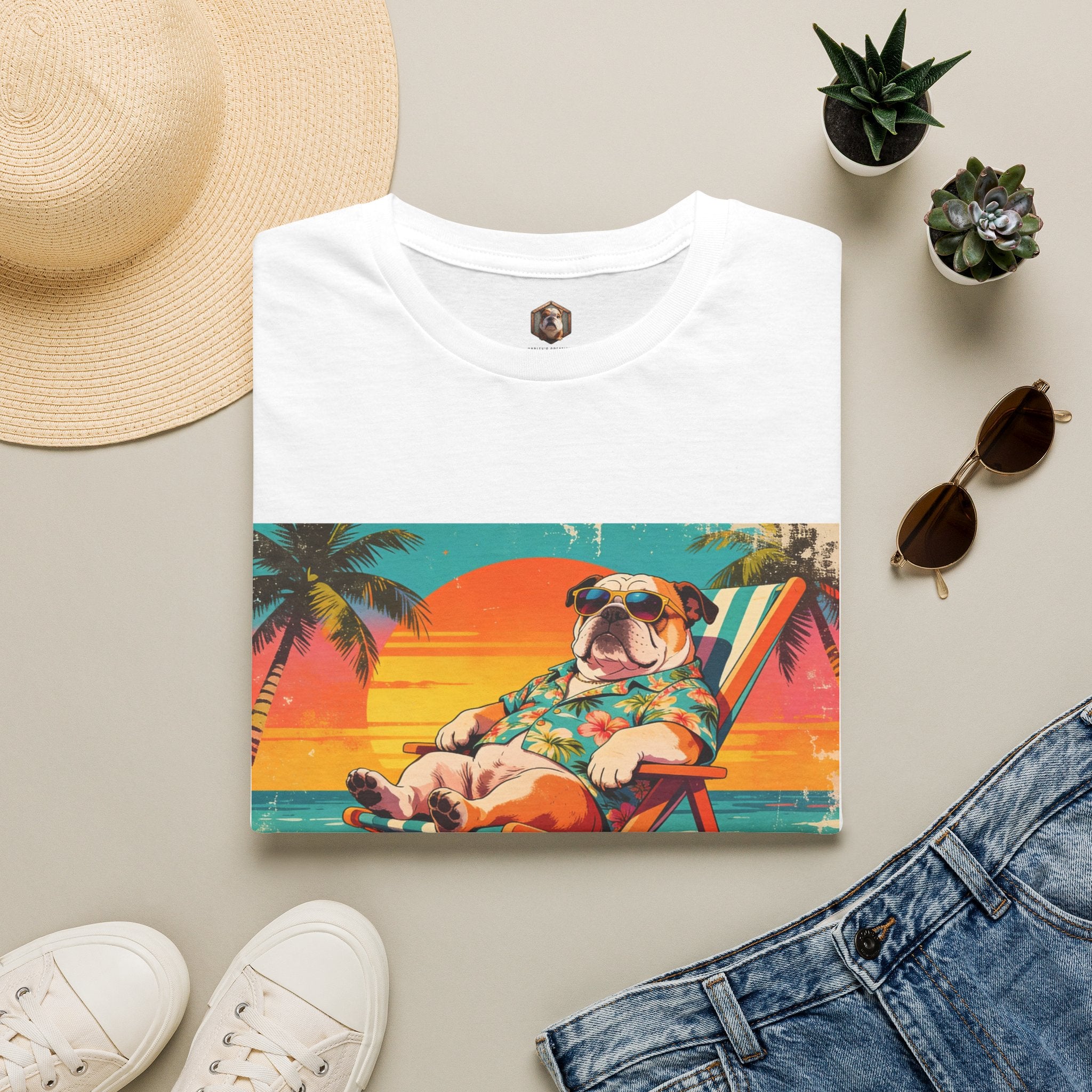 Bulldog Beach T-Shirt