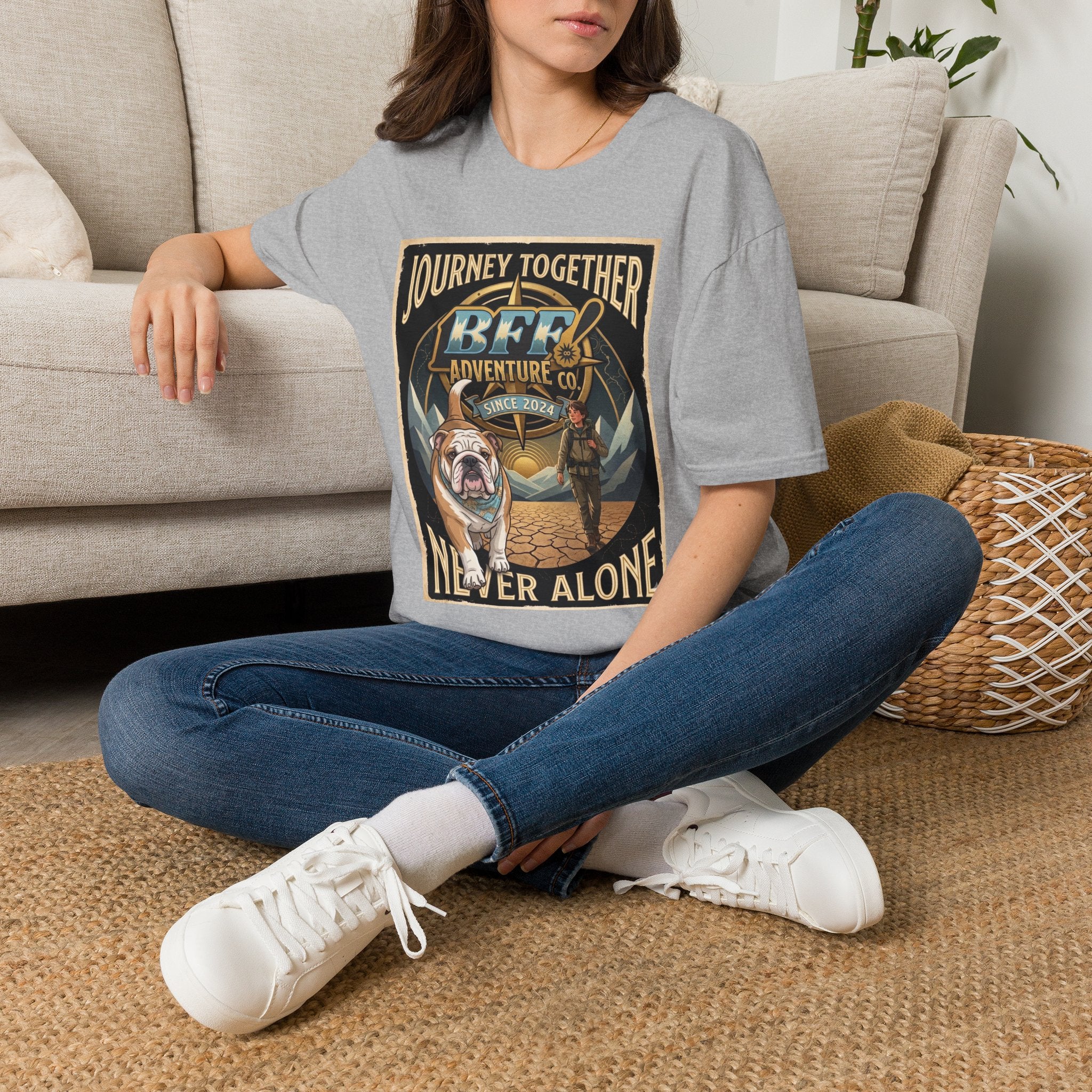 BFF! Bulldog Graphic T-Shirt