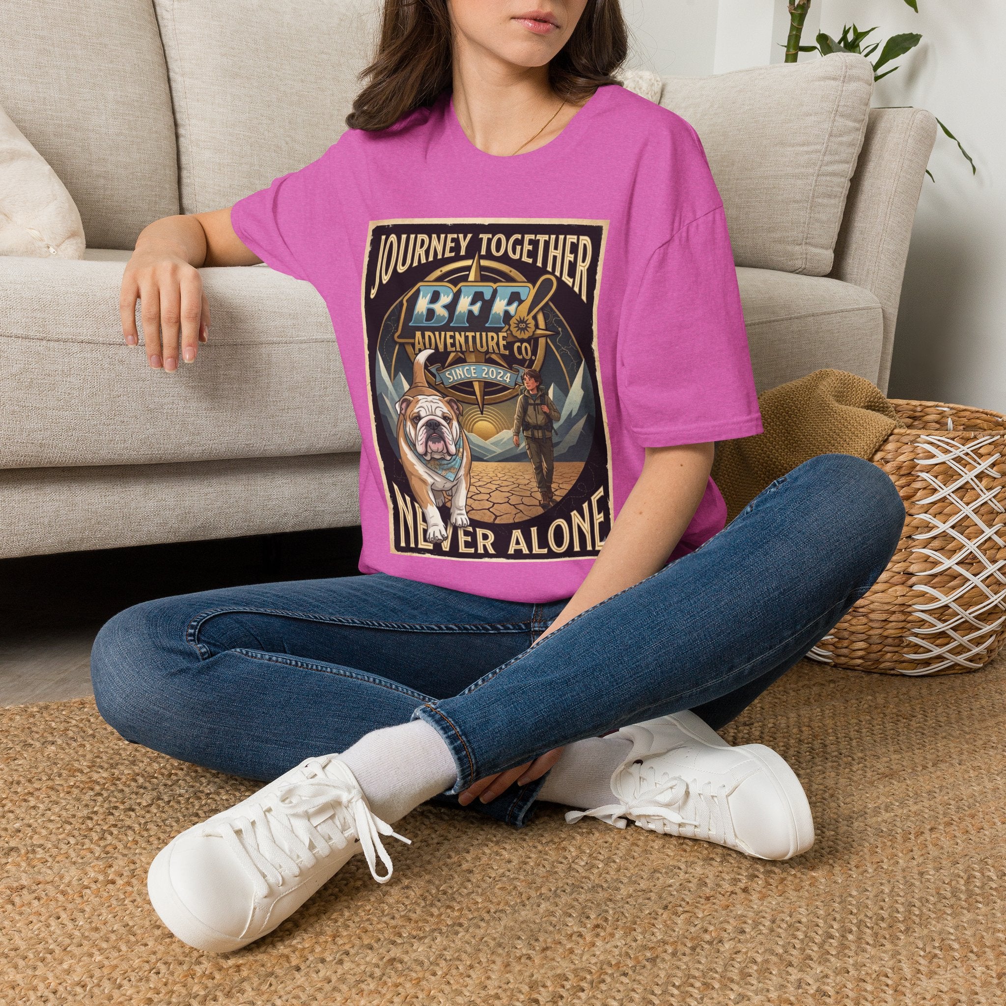 BFF! Bulldog Graphic T-Shirt