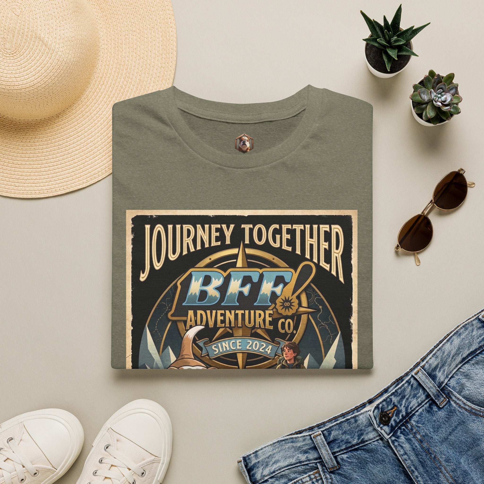 BFF! Bulldog Graphic T-Shirt