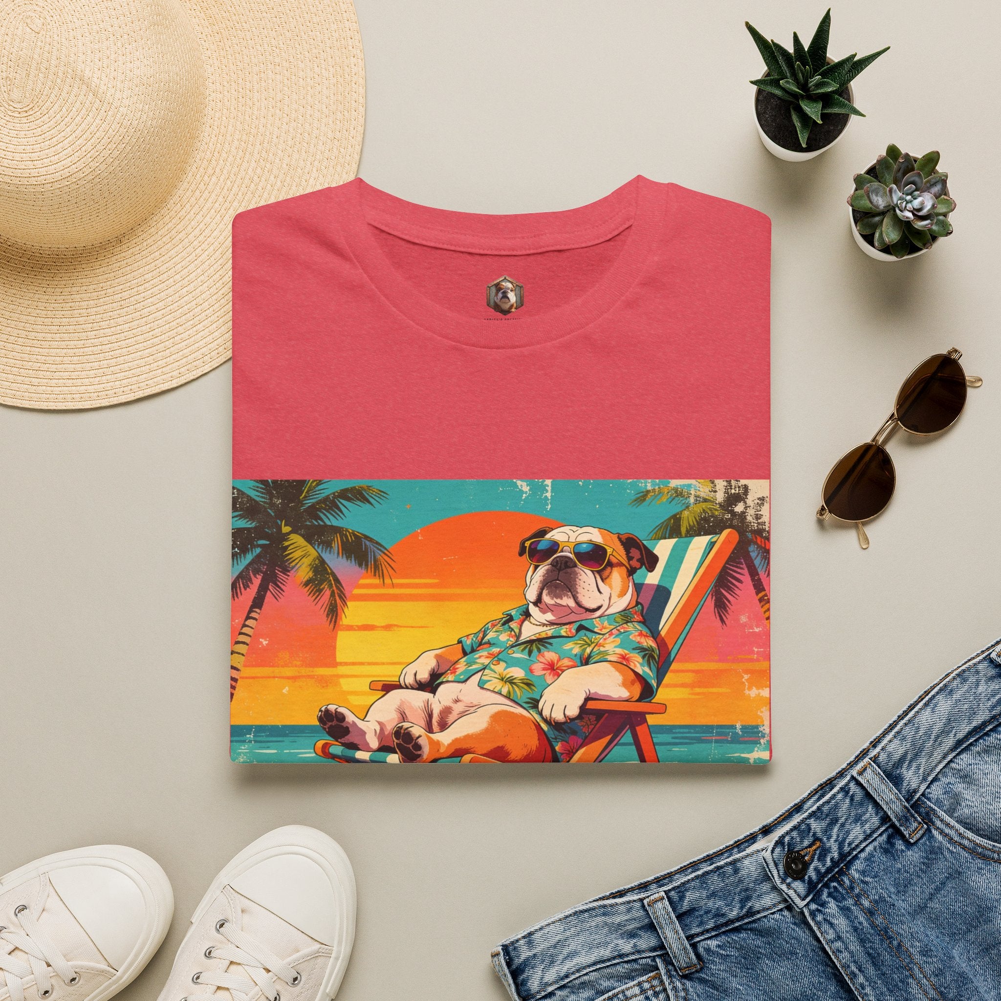 Bulldog Beach T-Shirt