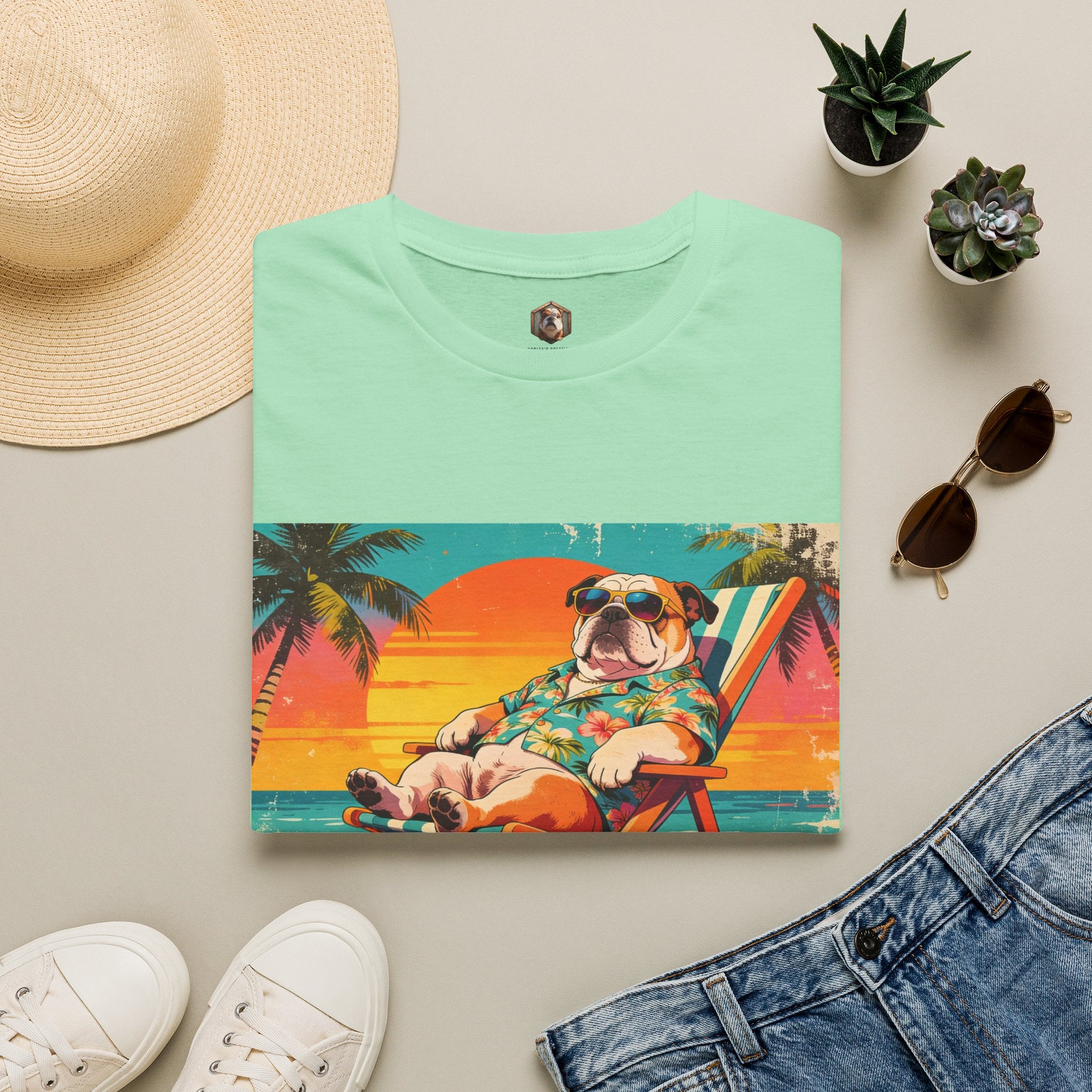 Bulldog Beach T-Shirt