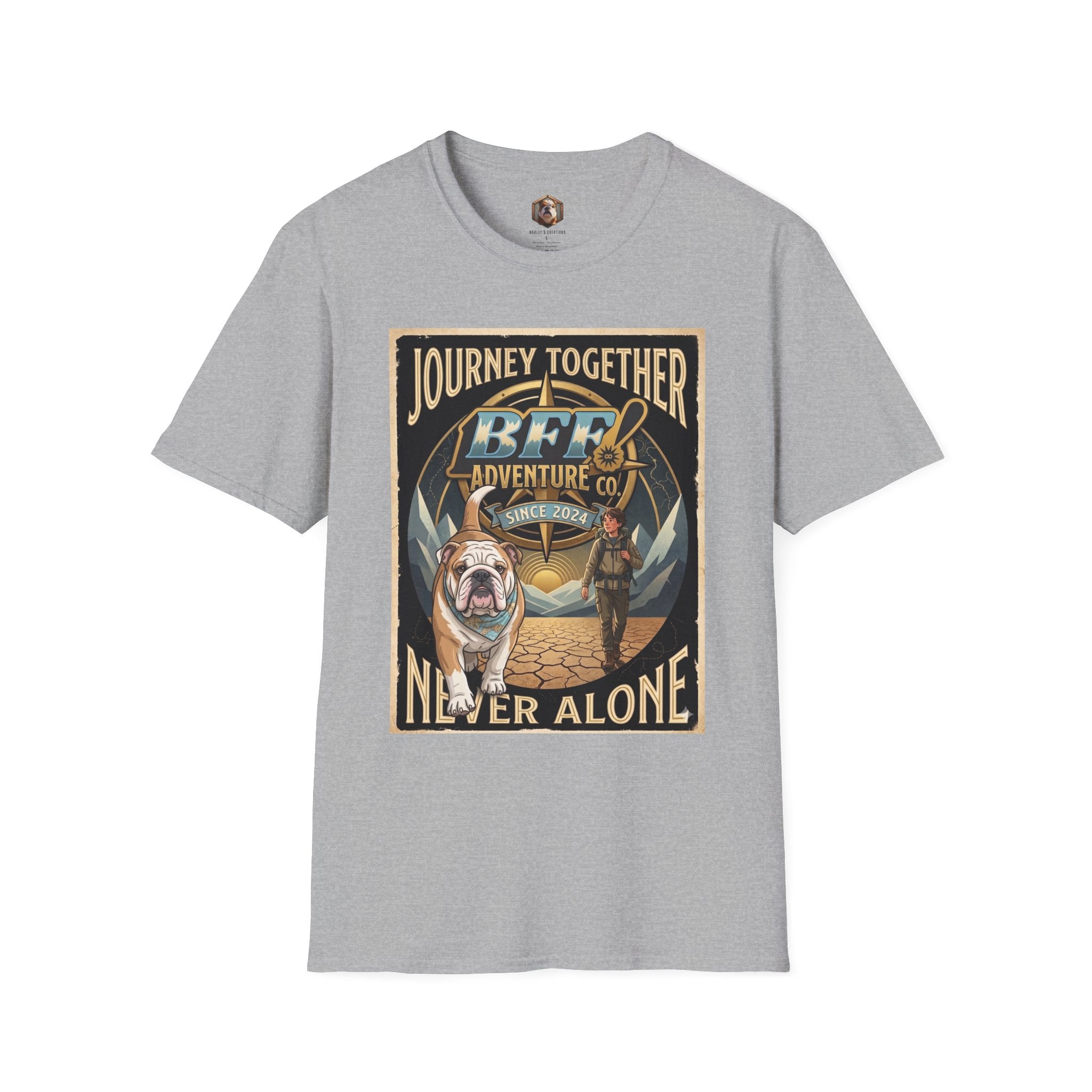 BFF! Bulldog Graphic T-Shirt