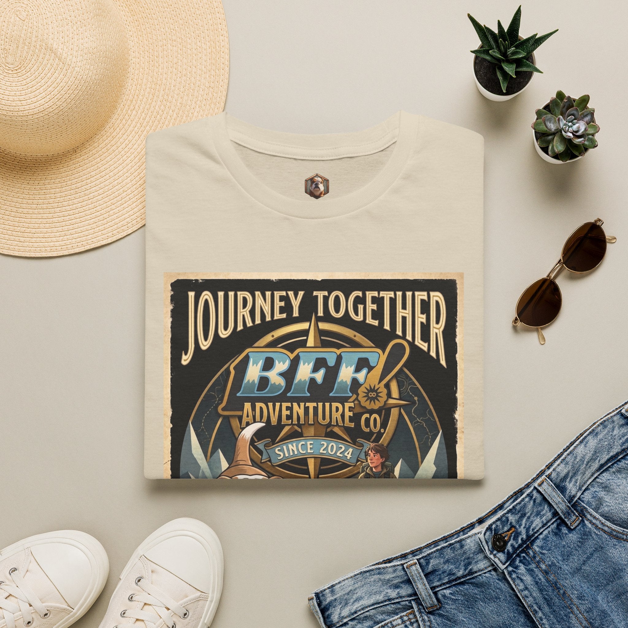 BFF! Bulldog Graphic T-Shirt