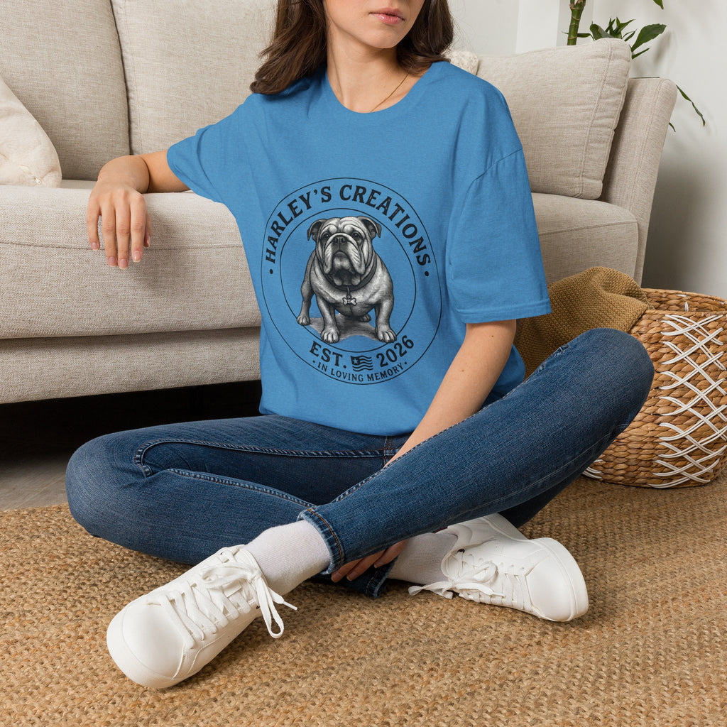 "Harley’s Creations" Bulldog Graphic Tee