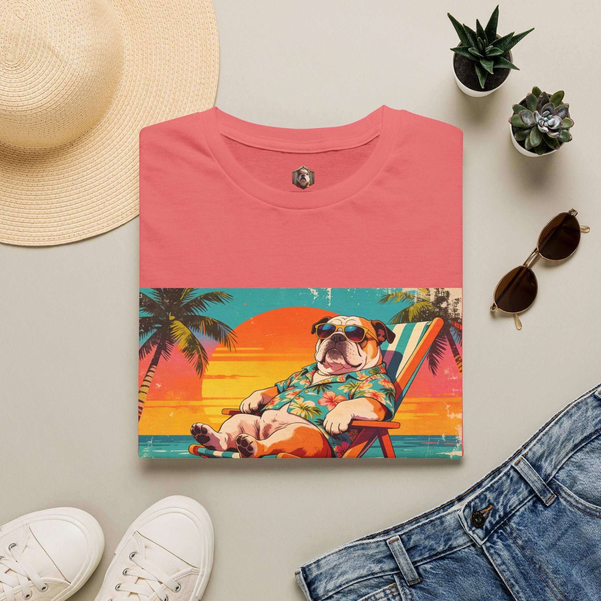 Bulldog Beach T-Shirt