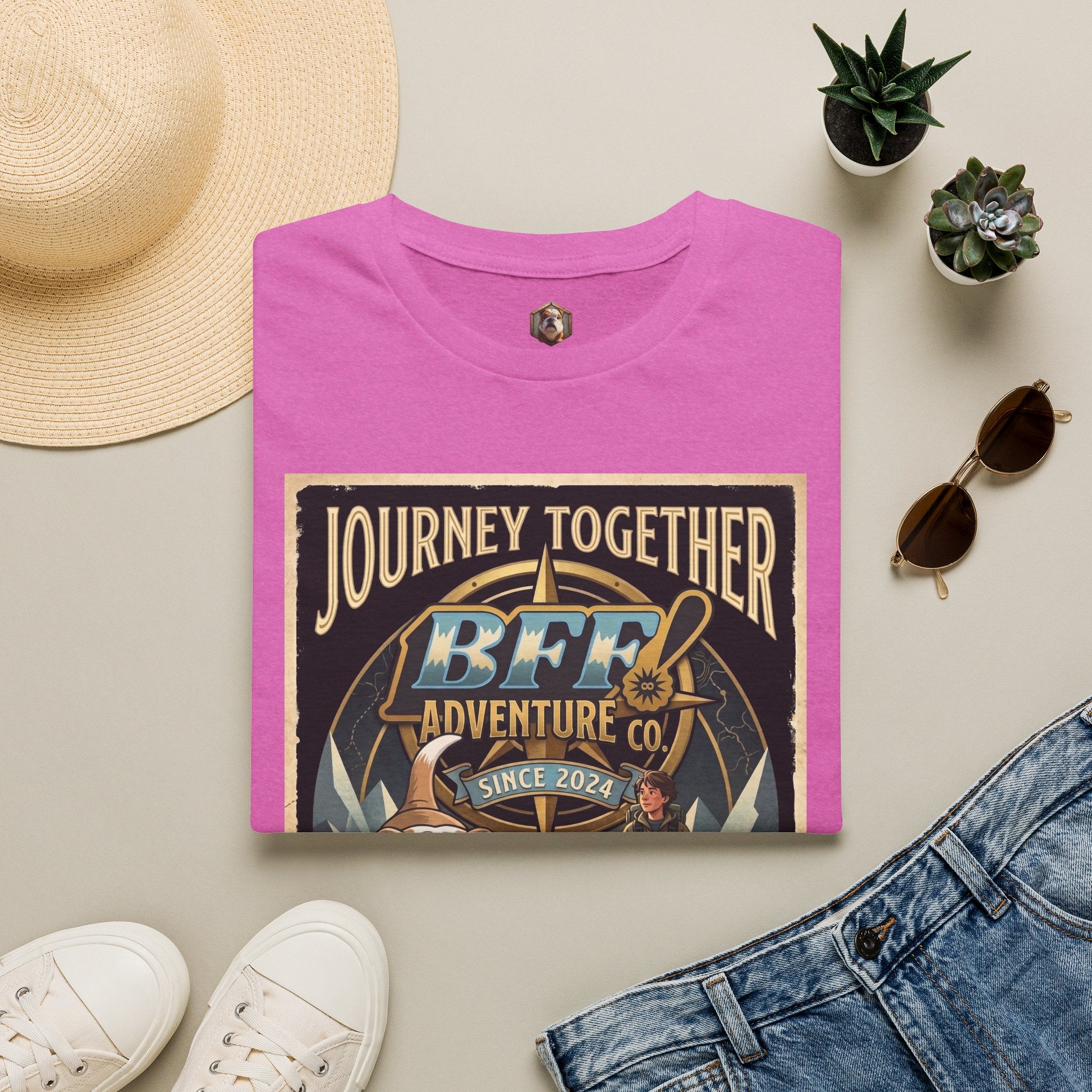 BFF! Bulldog Graphic T-Shirt