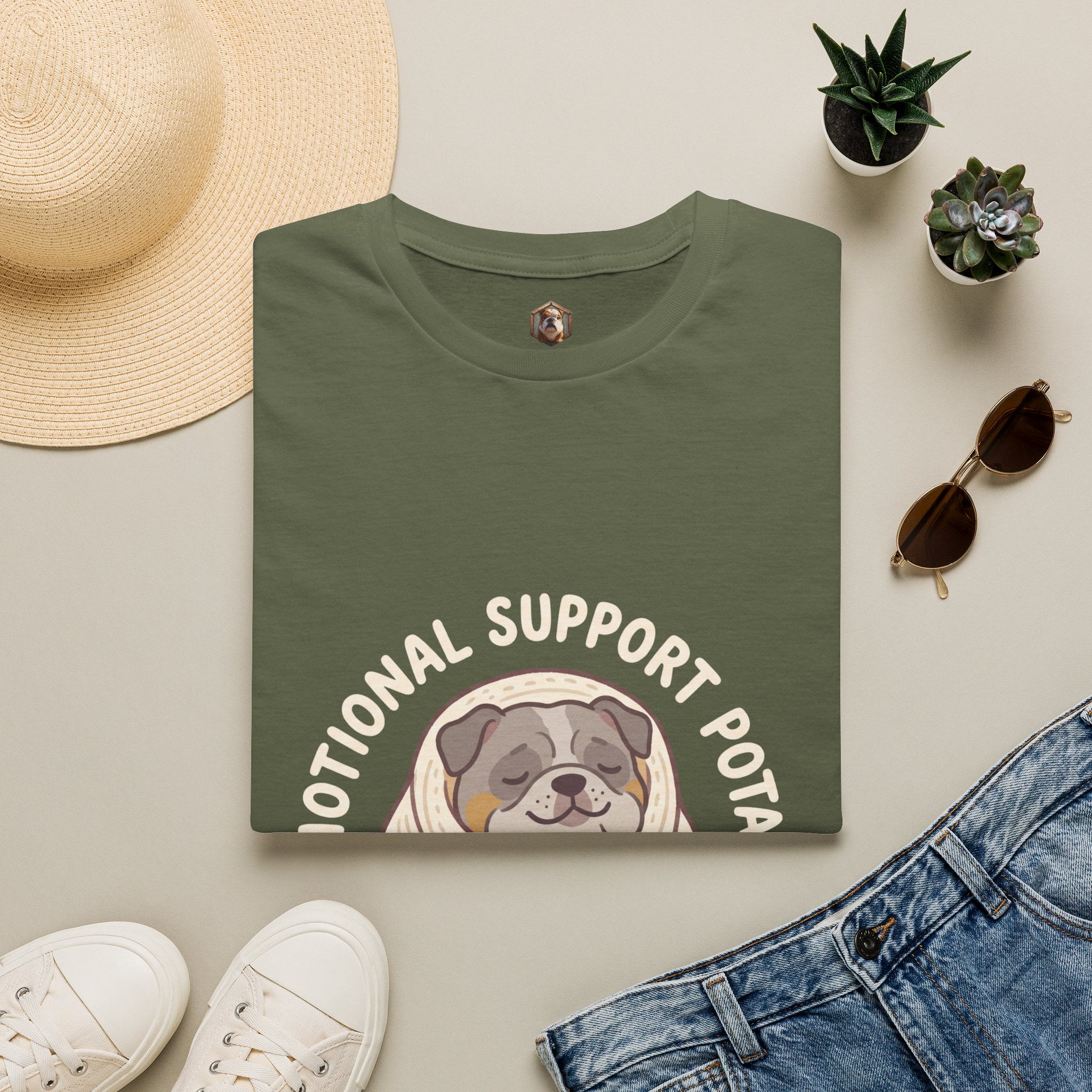 Emotional Support Potato T-Shirt