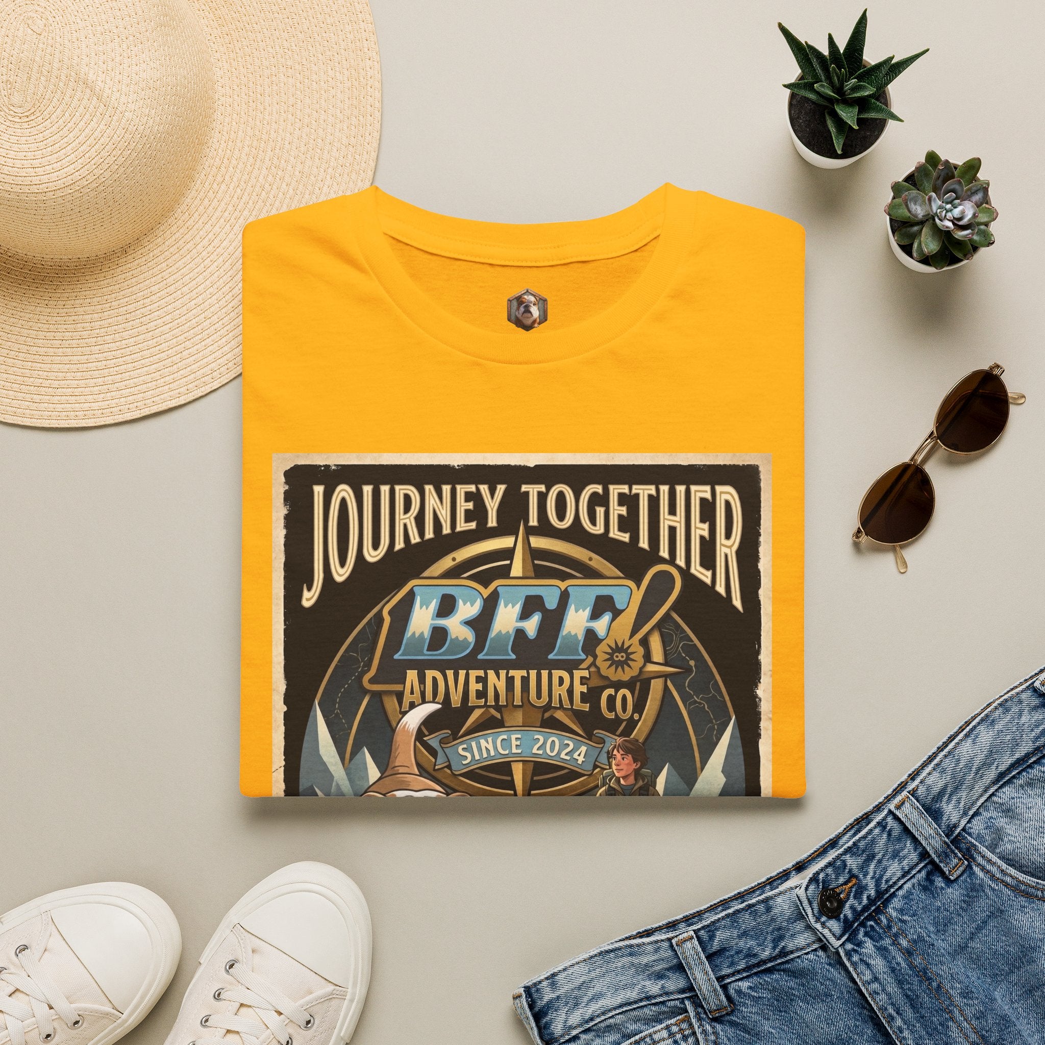 BFF! Bulldog Graphic T-Shirt