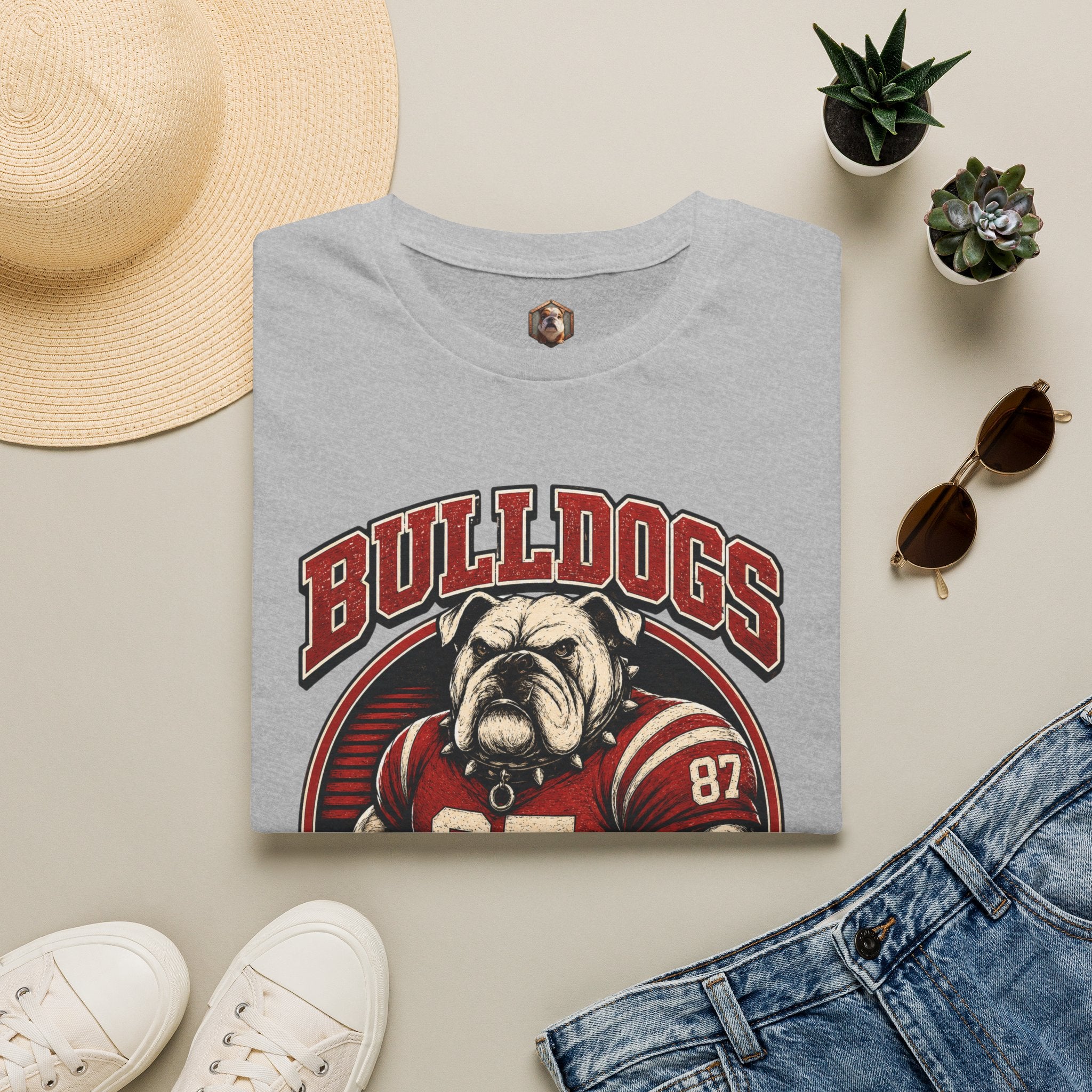 Bulldogs Football Tee