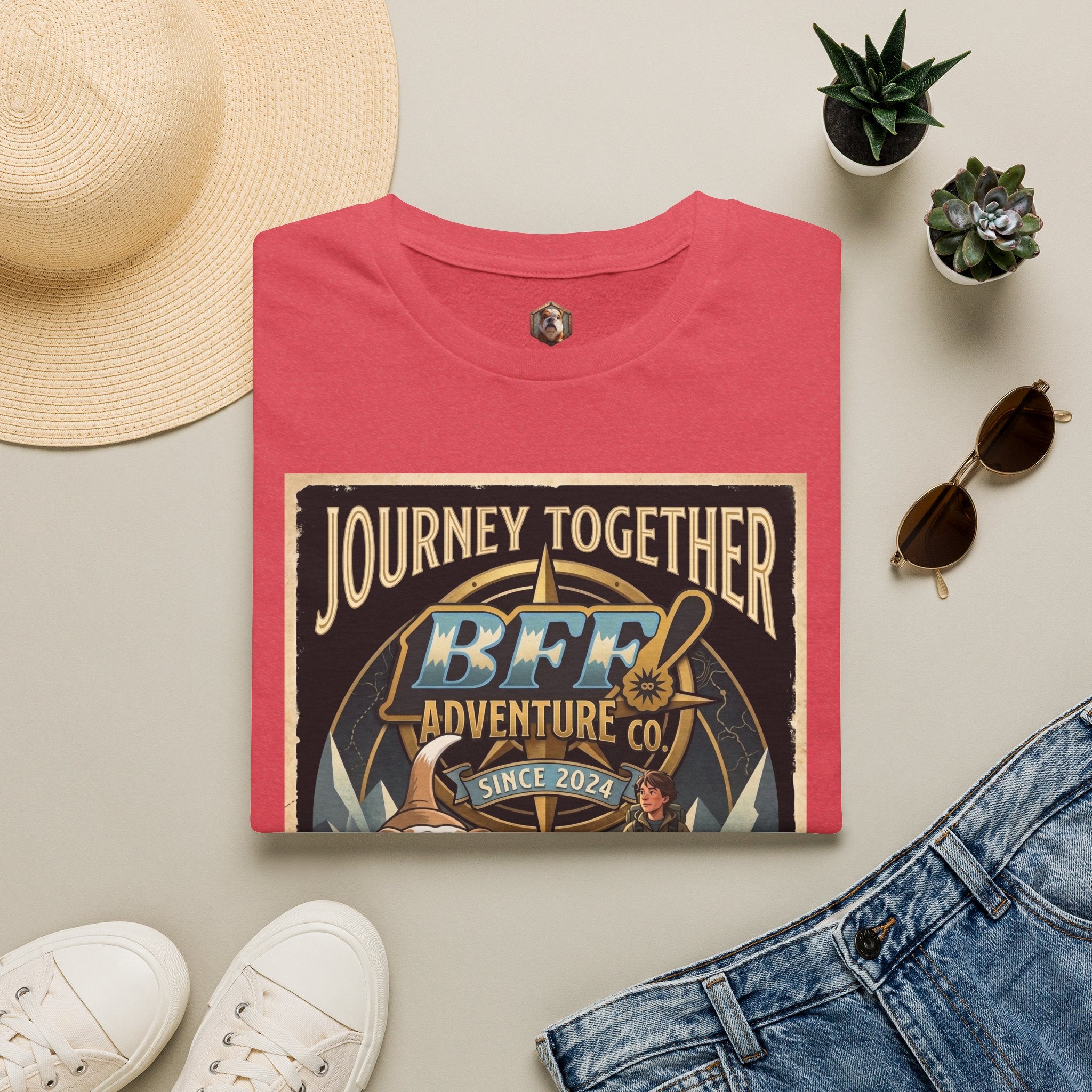 BFF! Bulldog Graphic T-Shirt