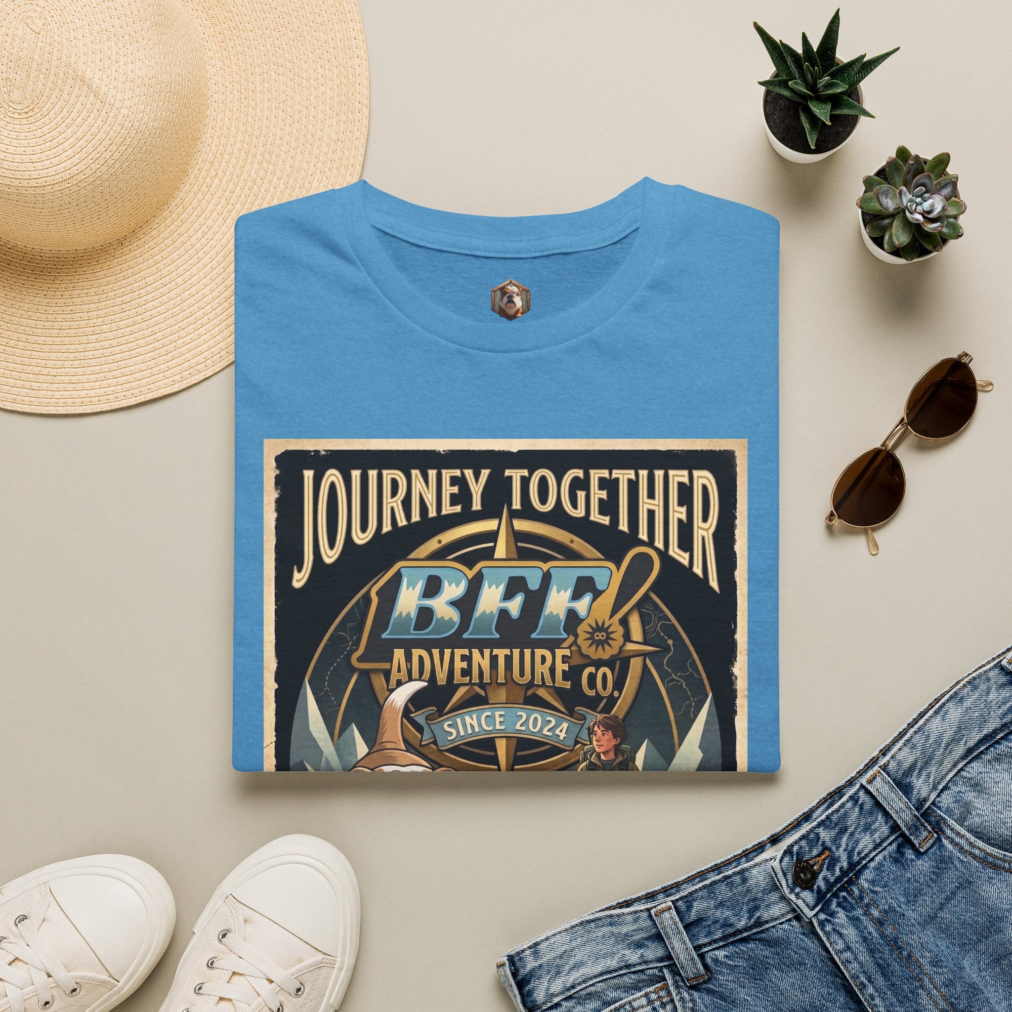 BFF! Bulldog Graphic T-Shirt