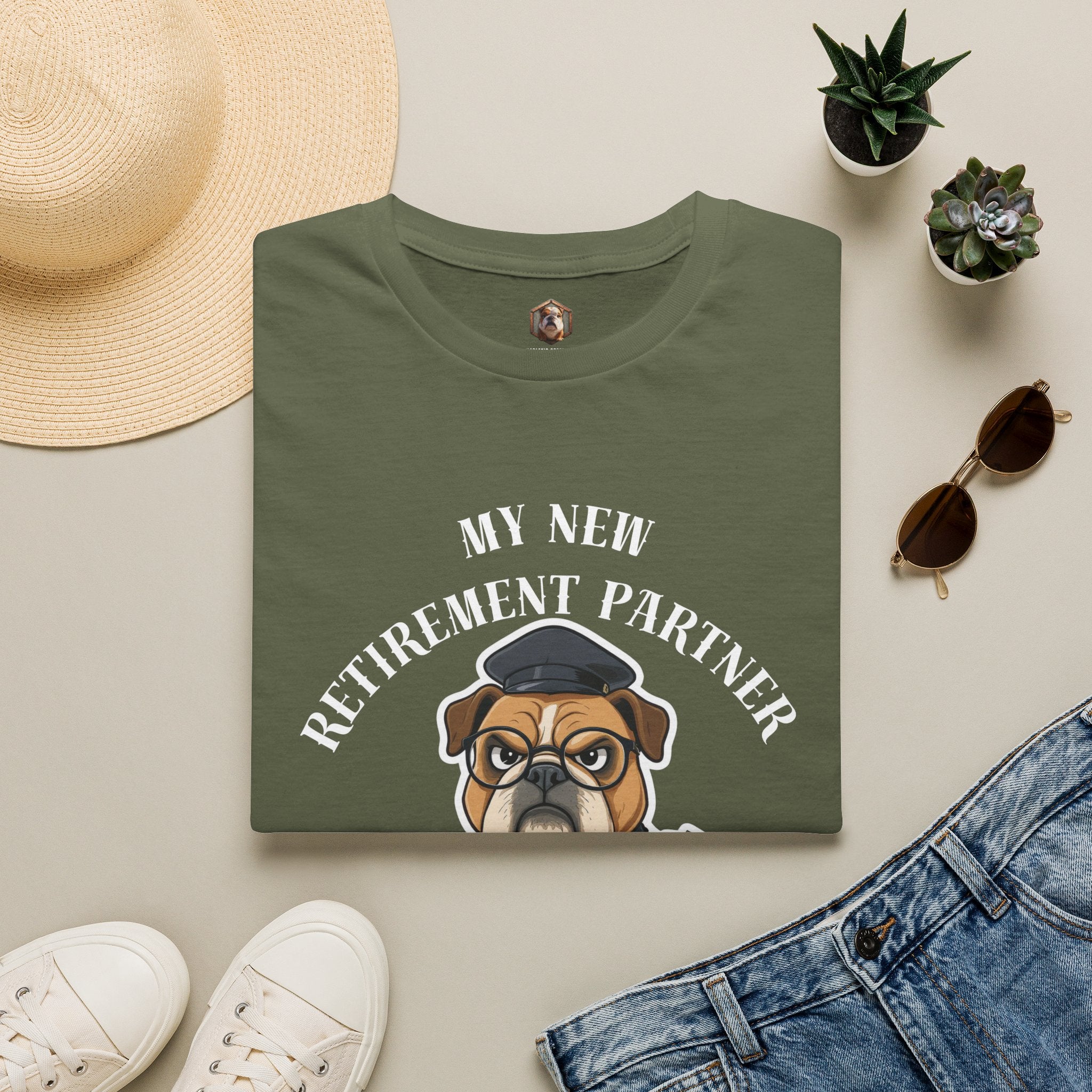 Financial Advisor Dog Lover Tee for Men Women